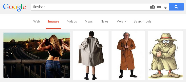 Google search example