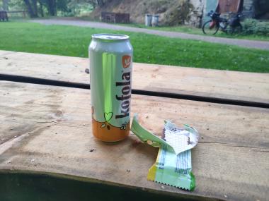 Kofola v plechovce s tatrankou